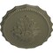 Ekena Millwork Oxford Ceiling Medallion, Hand-Painted Spartan Stone, 16 7/8"W x 11 3/4"H x 1 1/2"P CM16OXSSF - alternate 3